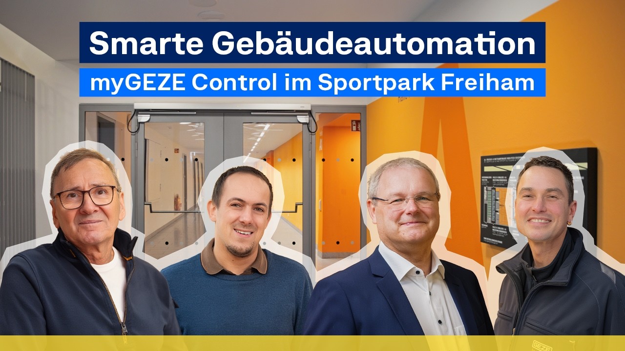 Freiham Spor Parkı'nda akıllı bina otomasyonu | myGEZE Control ve myGEZE Visu 